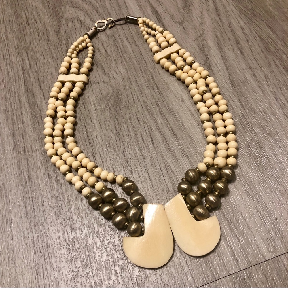 Indian statement necklace